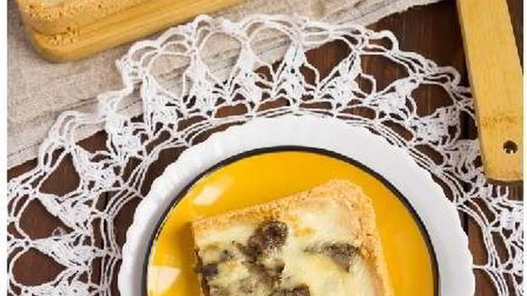 Рецепт Овсяного пирога с грибами