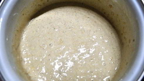 овсяный пирог с вишней