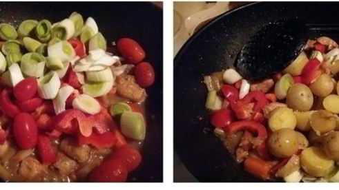 пастуший пирог с корочкой из слоеного теста