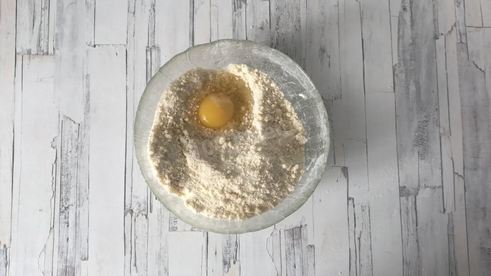 песочный пирог с желе