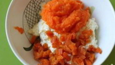 пирог из моркови и творога