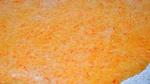 пирог из тыквенного слоеного теста