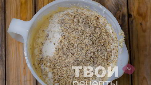 пирог с бананом