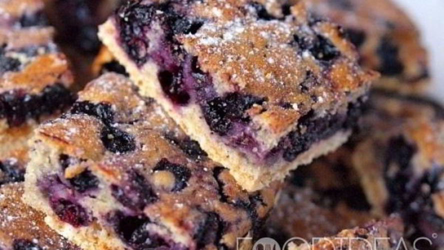 Рецепт пирога с черникой