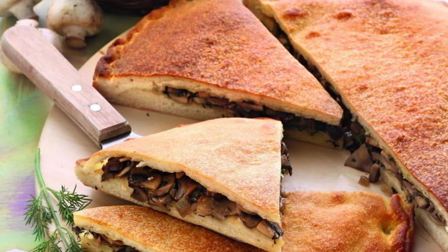 Рецепт пирога с грибами