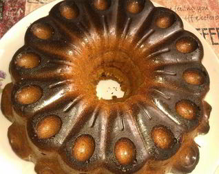 Пирог с грушевым повидлом