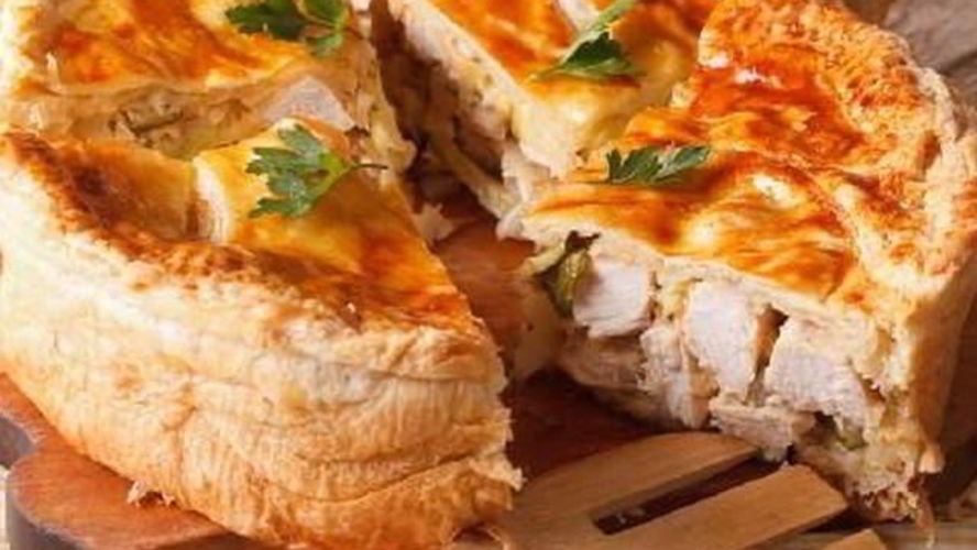 Рецепт пирога с индейкой