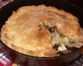 Пирог с мясом Домашний