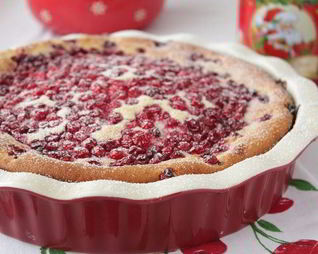 Пирог с рикоттой и белым шоколадом