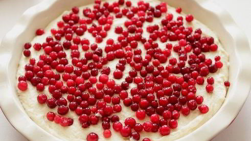 пирог с рикоттой и белым шоколадом