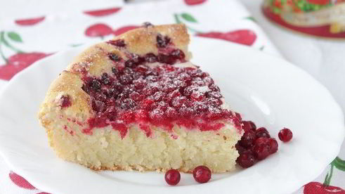 пирог с рикоттой и белым шоколадом