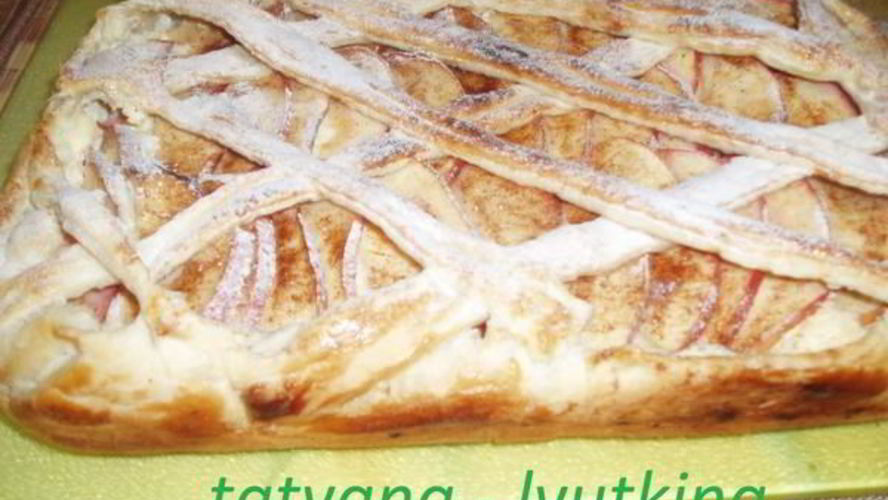 Рецепт пирога с творогом и яблоками пушкинский