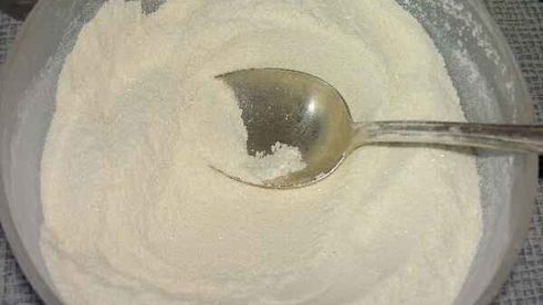 пирог сухой на манке