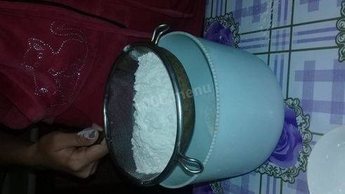 пирог зебра