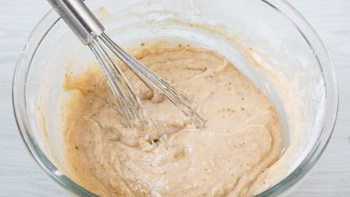 постный банановый пирог