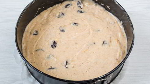 постный банановый пирог