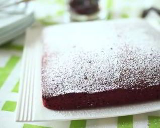 Шоколадный пирог с орехами