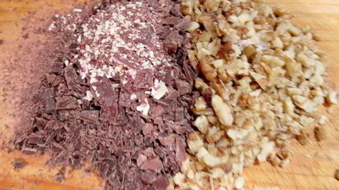 шоколадный пирог