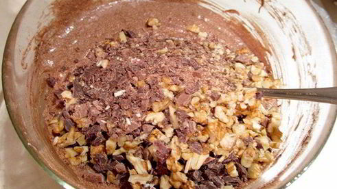 шоколадный пирог