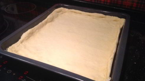 сливовый пирог с маковой начинкой