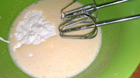 сметанный пирог с вишнями