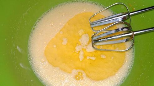 сметанный пирог с вишнями