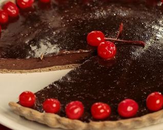 Тисайский пирог с вишней