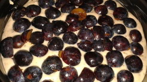 тосканский сливовый пирог