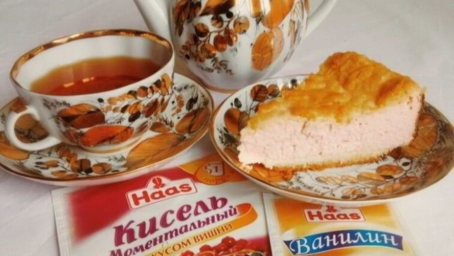 Рецепт творожно-вишневого пирог