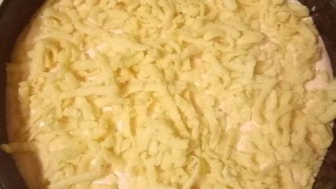 творожно-вишневый пирог