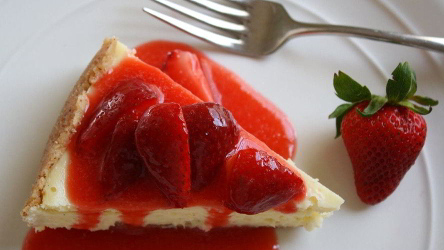 Рецепт творожного пирога с клубникой