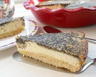 Творожный пирог в маковой шапочке
