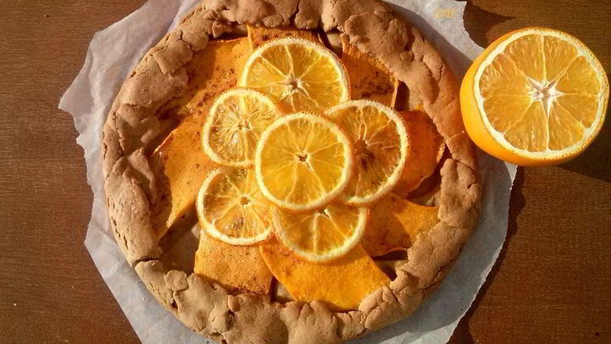 Рецепт тыквенного пирога с апельсином