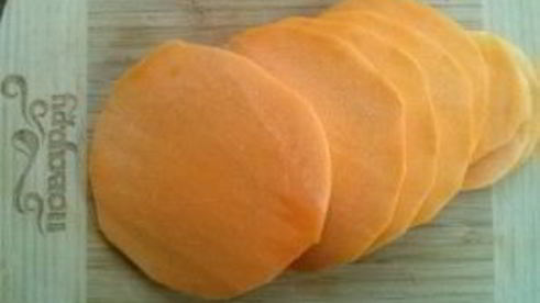 тыквенный пирог с апельсином