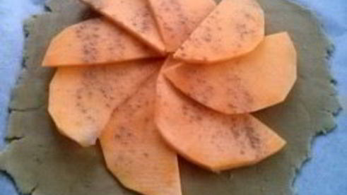 тыквенный пирог с апельсином