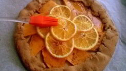 тыквенный пирог с апельсином