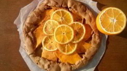 тыквенный пирог с апельсином