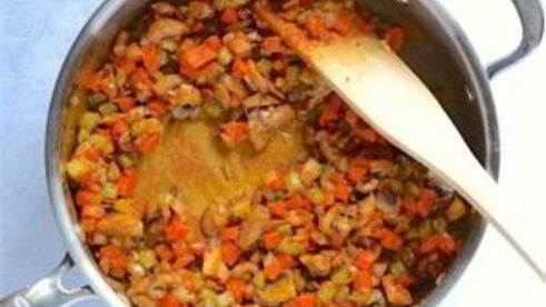 вегетарианский пастуший пирог