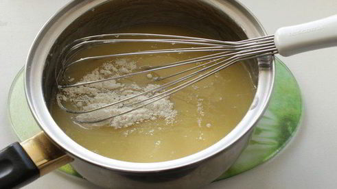 яблочный пирог с карамельной заливкой