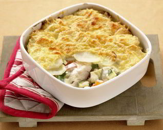 Заливной пирог на кефире