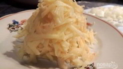 заливной пирог с картофелем и сайрой