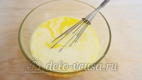 заливной пирог с зеленым луком и яйцом