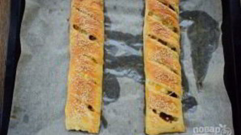 быстрые пирожки с фаршем, сыром и кукурузой