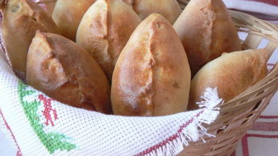 Рецепт быстрых пирожков с капустой и сердечками