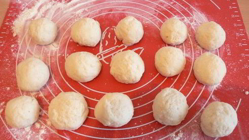 быстрые пирожки с капустой и сердечками