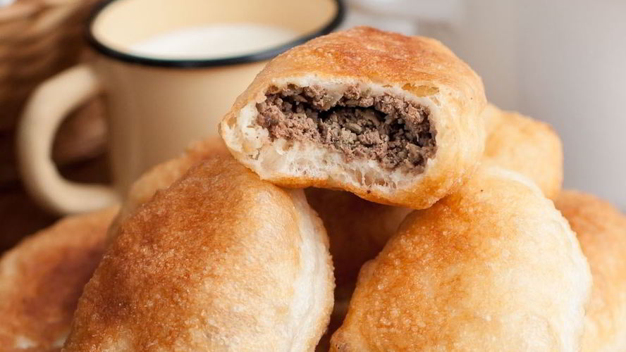 Рецепт дрожжевых пирожков с печеночной начинкой