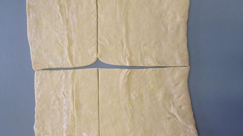 французские пирожки с грибами и шпинатом