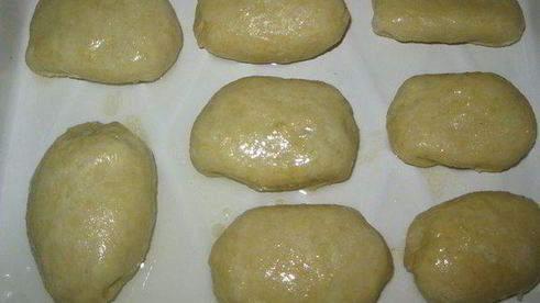 картофельные пирожки с яблоками