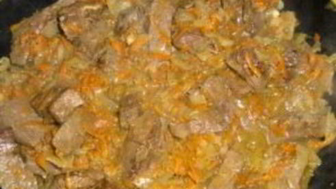 начинка с печенью для пирожков