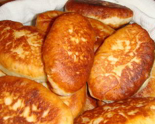 Пирожки без дрожжей на сковороде